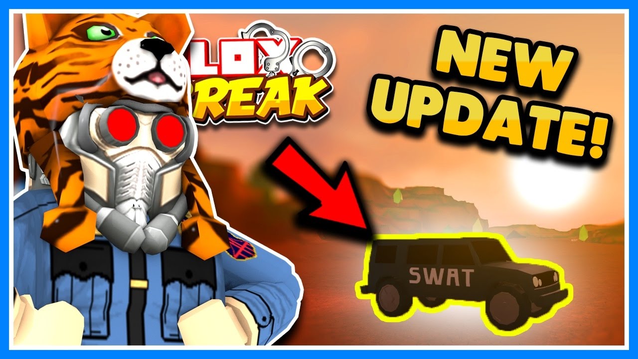 Roblox Jailbreak New Update Swat Van And Pickup Trucks Highschool And Murder Mystery 2 Youtube - roblox jailbreak 120 new sewer escape update with swat