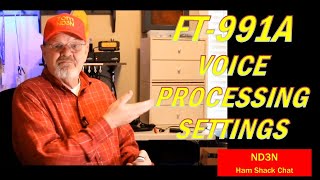 Voice Processing and Compression Settings, FT991A