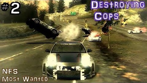 NFS MW Destroying Police Like a Boss Part 2