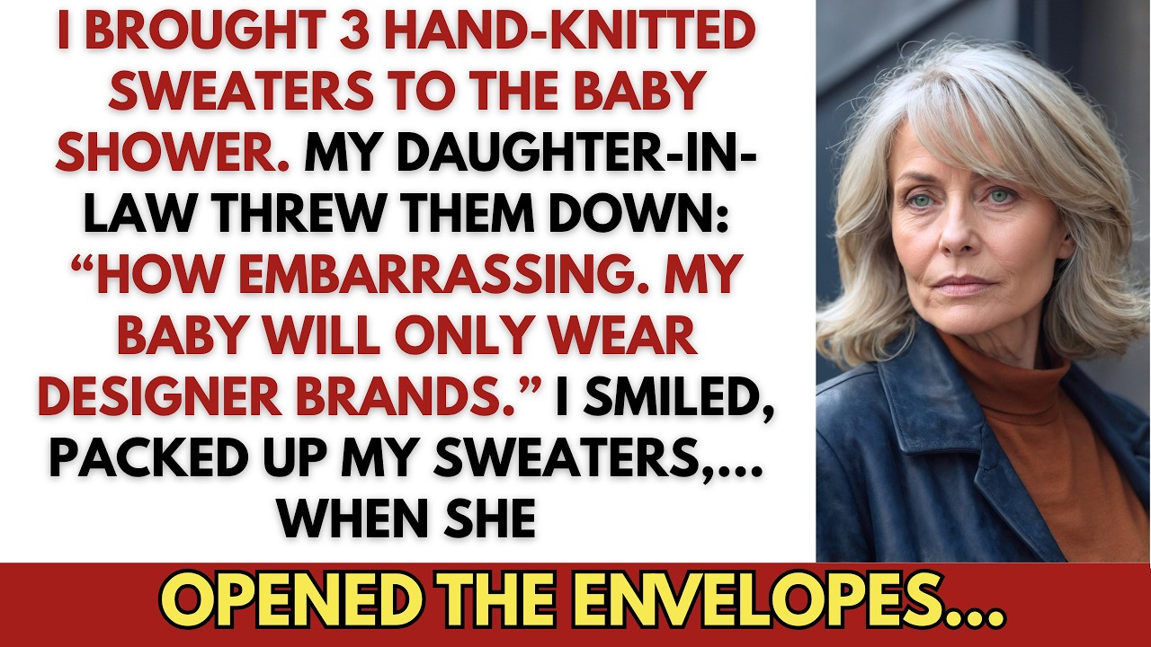 Il maglione verde menta è atterrato sul pavimento della sala del country club e mia nuora Britney ha riso. "Mio figlio indosserà solo marchi di design," ha detto davanti a cinquanta ospiti. Mio...