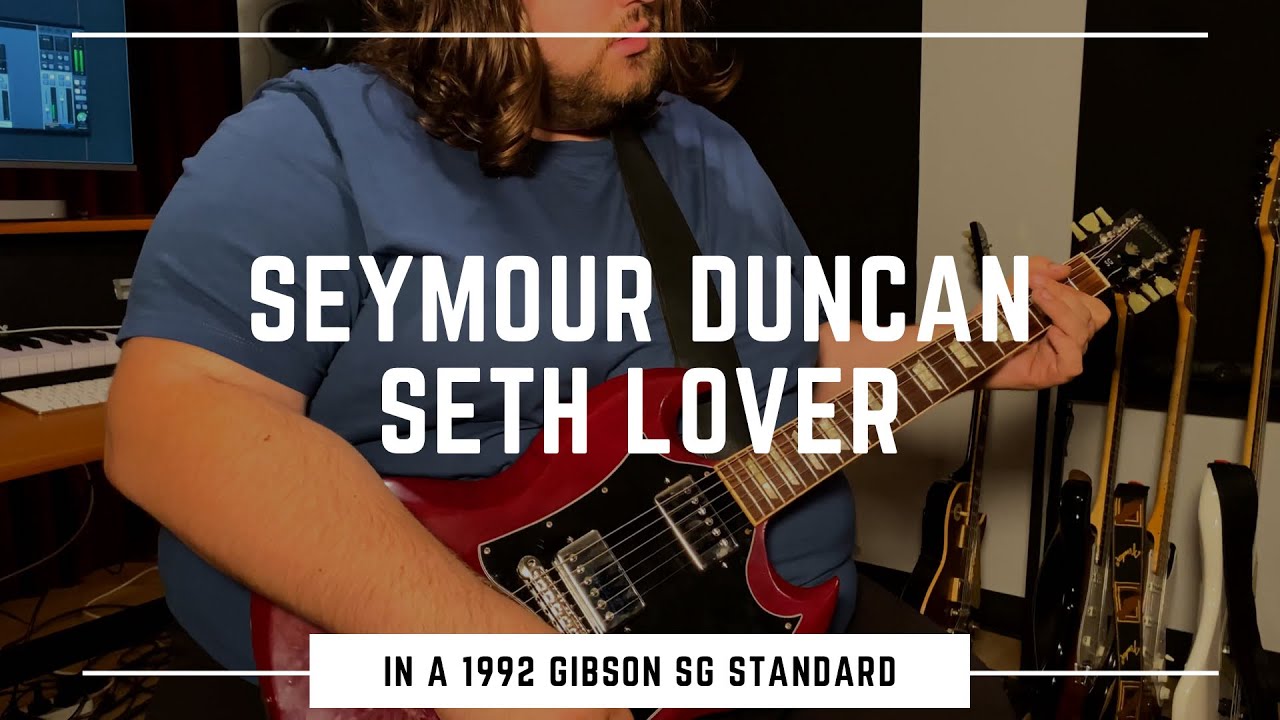 Seymour Duncan - Seth Lover Set (1992 Gibson SG Standard) demo by Stefan  Hauk