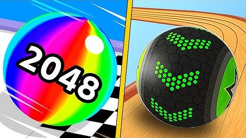 Ball Run 2048 vs Going Balls - All Level Gameplay Android,ioS NEW BIG APK UPDATE