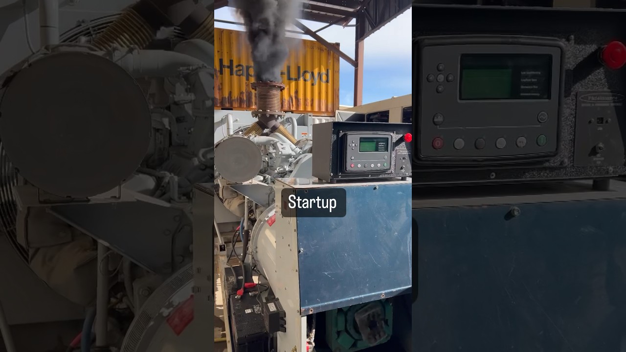 600 kW Detroit Diesel Load Bank Test