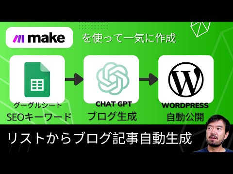 キーワードリストからブログ記事を自動生成！超安価！完璧か?...