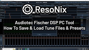 ResoNix Sound Solutions - Tech Tip: Save & Load Tune Files & Presets In Helix, Brax, & Match DSP