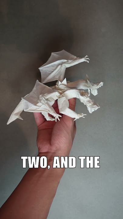 Mengapa Anda harus membuat Naga Origami? #kertasorigami #origami #origamidragon