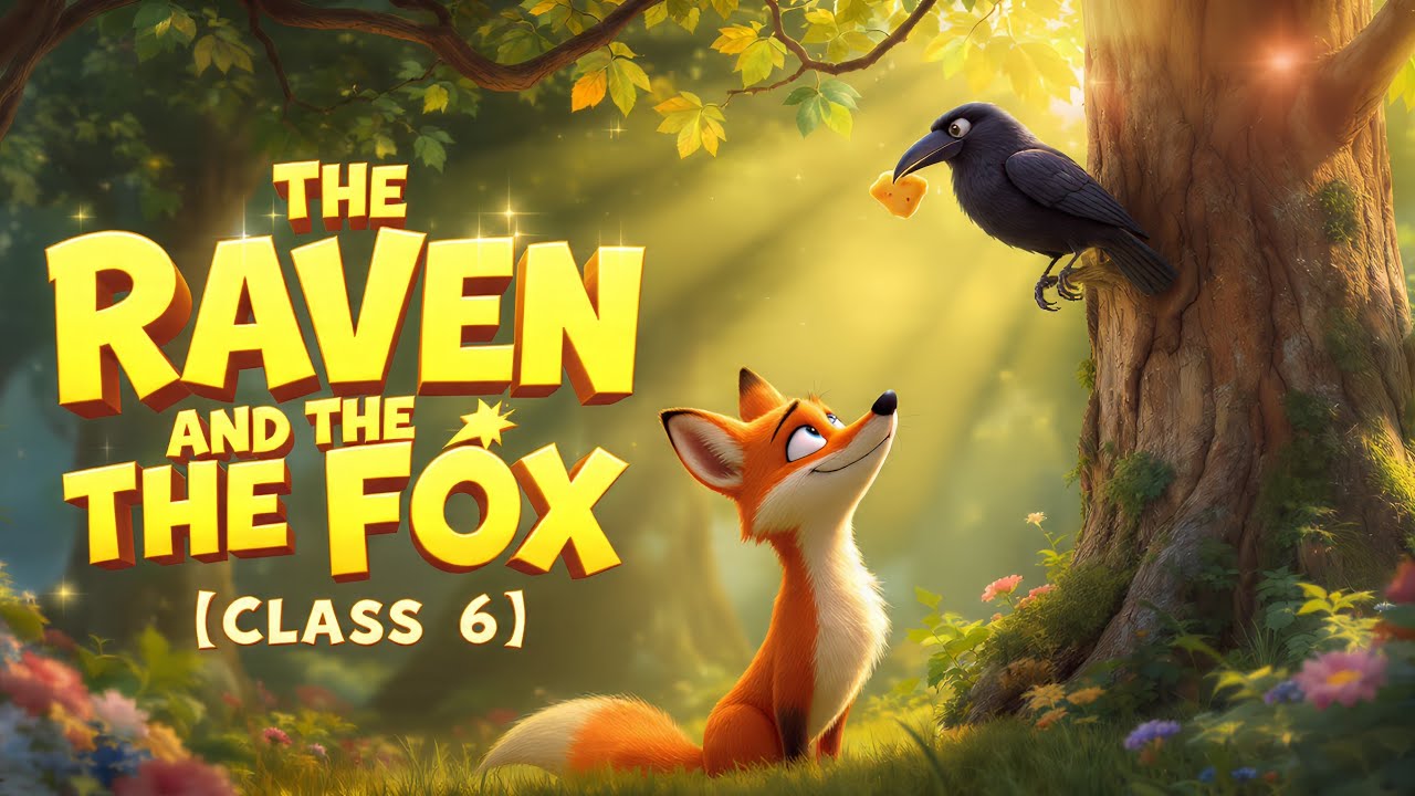 The Raven and the Fox || Class 6 || Chapter 2 || Poorvi Book ...