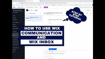 how to use wix communication tutorial step by step video Wix inbox #webgifyinstitute job placement