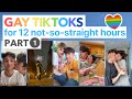  gay tiktoks for 12 notsostraight hours  part 1