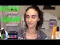 NEON GRWM USING FENTY VIVID EYELINERS