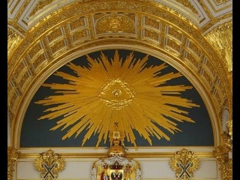 Глаз в треугольнике в Исакиевском соборе. Масонские символы Петербурга