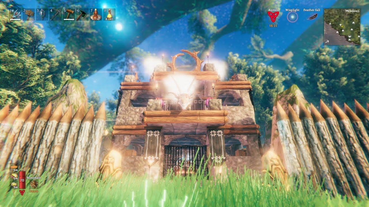 I Found THOR's House after 800 Days in Valheim! YouTube