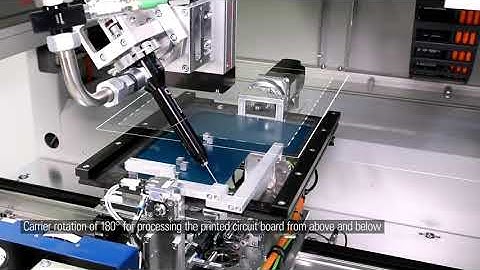 Dispensing | Fully automatic in-line glue dispensing cell as an alternative to a 6-axis robot
