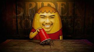 คนกลัวแมงมุมนั่งยิ้ม คนไม่กลัวตกใจ | Spider Roulette