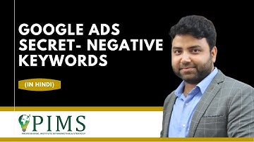 [Hindi] Google Ads Secret - Negative Keywords | One Point To Make Your Campaign Profitable