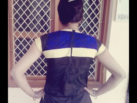 Kurti/Suit back neck (attached zip) cutting and stitching By Shree Boutique  - YouTube