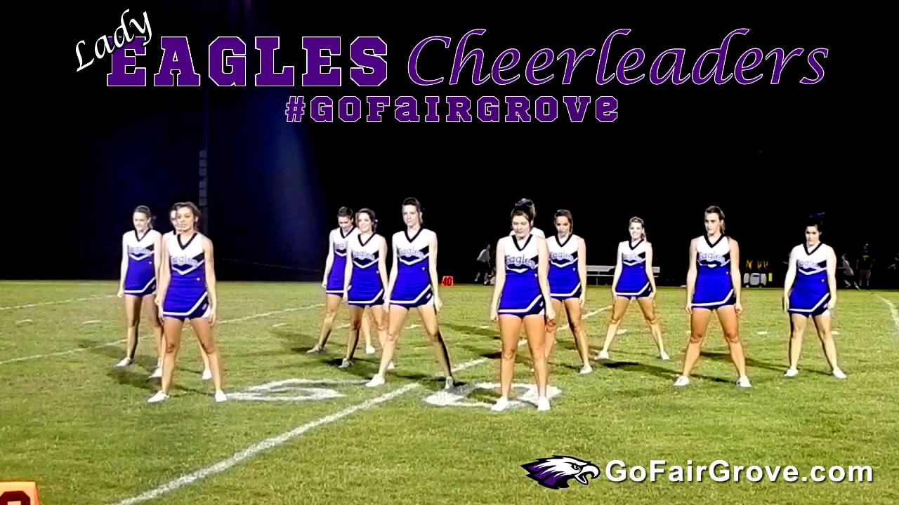 Fair Grove Cheerleaders • Halftime Show • Sept 5 2014 Youtube