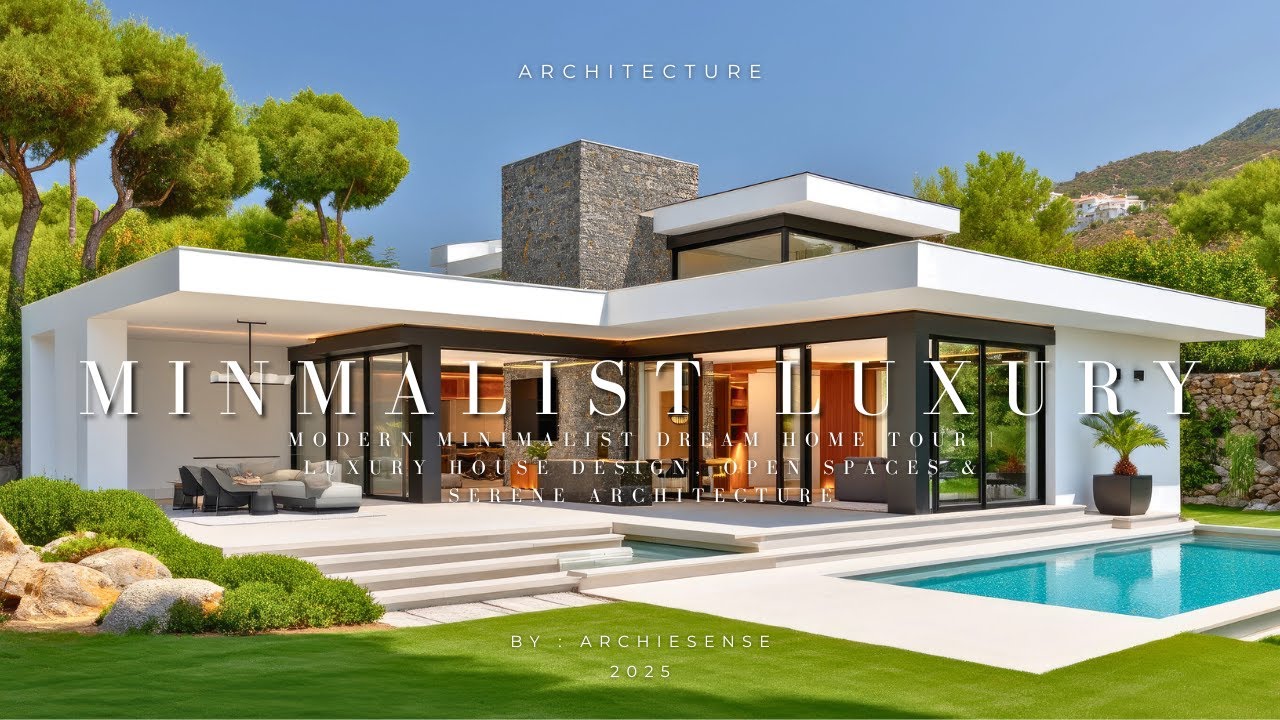 Beauty in Simplicity: Modern Minimalist Luxury House Tour | Elegant ...