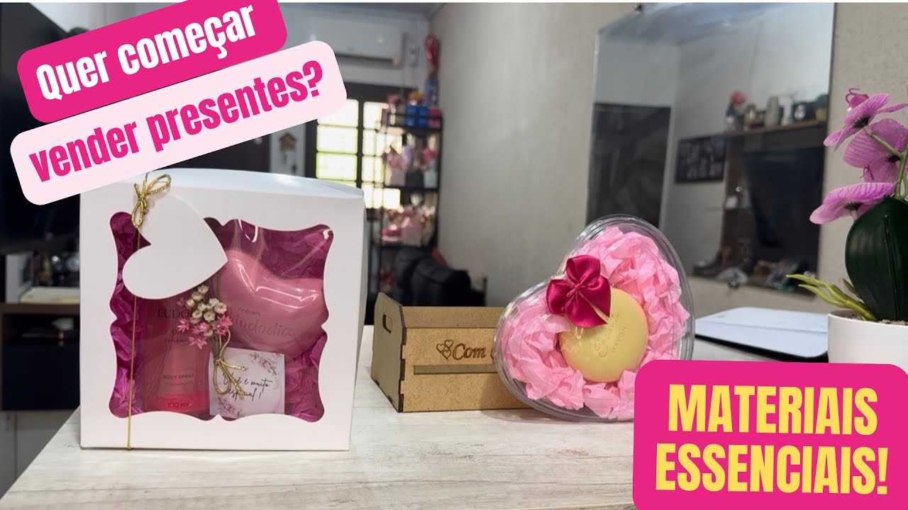 Quer Começar a Vender Presentes? Veja os Materiais Essenciais Para Iniciar do Jeito Certo!