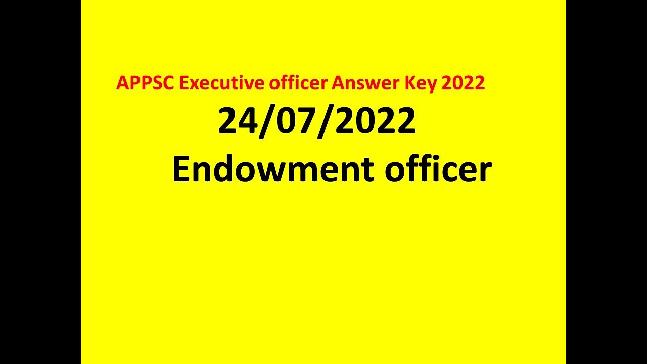 APPSC EO Exam 2022 Answer Key APPSC Group 4 Endowment Officer Exam appsc-eo-exam-2022-answer-key-appsc-group-4-endowment-officer-exam