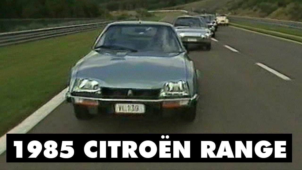 Vintage footage | The 1985 Citroën range