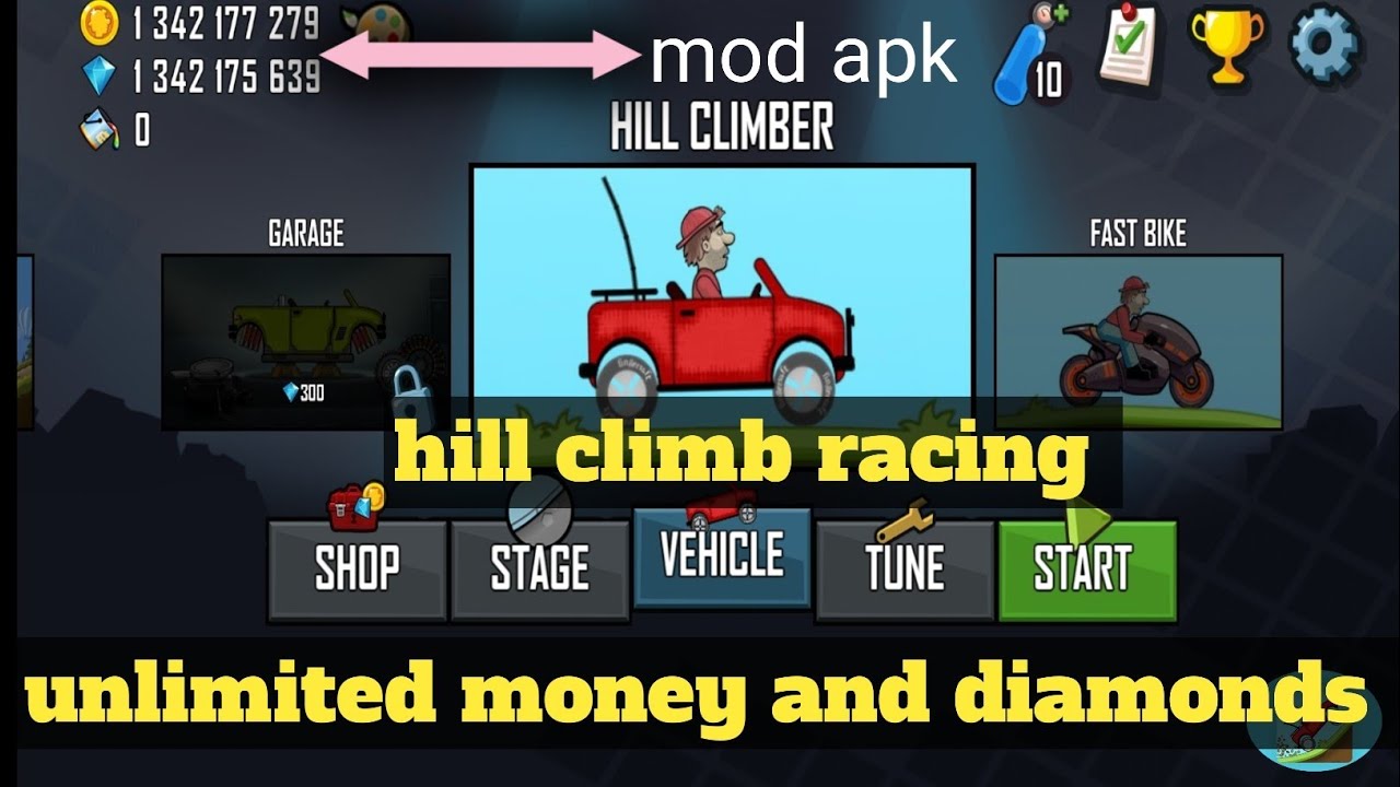 Hill climb racing mod apk|| Latest version mod apk|| - YouTube