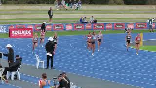 Ht4. 200m U16 Women, 2024 Australian Championships, Adelaide 18 April 2024