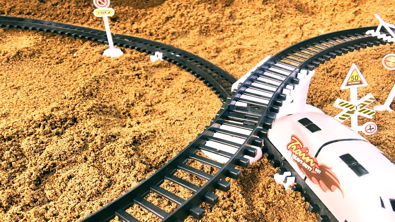 Toy train unboxing  play ground 001 