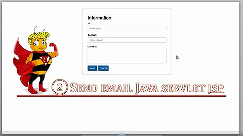 java4 Bài 3 Hướng dẫn send Email trong java servlet JSP