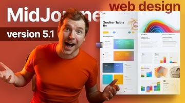 How MidJourney 5.1 brings new changes to Web Designs AI Art