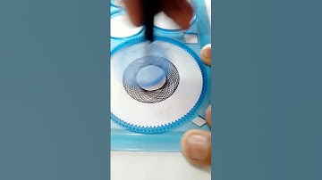 Design Ruler spirograph 5 #spirograph #entertainment #shorts #trending  #drawing #art #beautiful