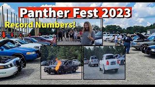 Panther Fest 2023! Cop cars, Donks and Flame Throwing Crown Vics! This Years Panther Fest Had it ALL