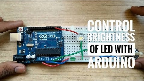 Arduino tutorial 8.(Controlling brightness of LED with potentiometer) arduino basics for beginners.