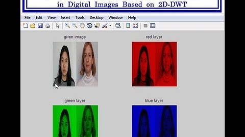 Copy-Move Forgery Detection in Digital Images Based on 2D-DWT Matlab Project