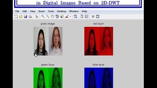 Copy-Move Forgery Detection in Digital Images Based on 2D-DWT Matlab Project
