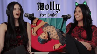 first time hearing new punk artist that opened for pierce the veil!! MOLLY || ECCA VANDAL reaction