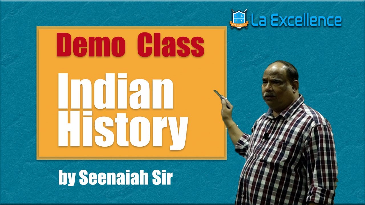 Demo Class - Indian History by Seenaiah Sir || TSPSC Group-01 || Mana ...