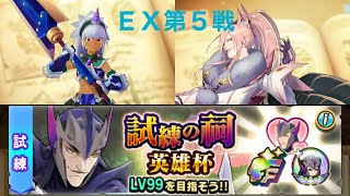 【モンハンライダーズ】試練の祠《英雄杯》氷　ＥＸ第５戦