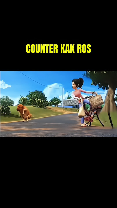 COUNTER KAK ROS 🤣🤣🤣 #kakros #upinipin #counter #kakrosupinipin #memes #funny #shorts #foryou
