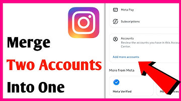 How To Merge Two Instagram Accounts Into One | How To Combine Two Instagram Accounts Into One