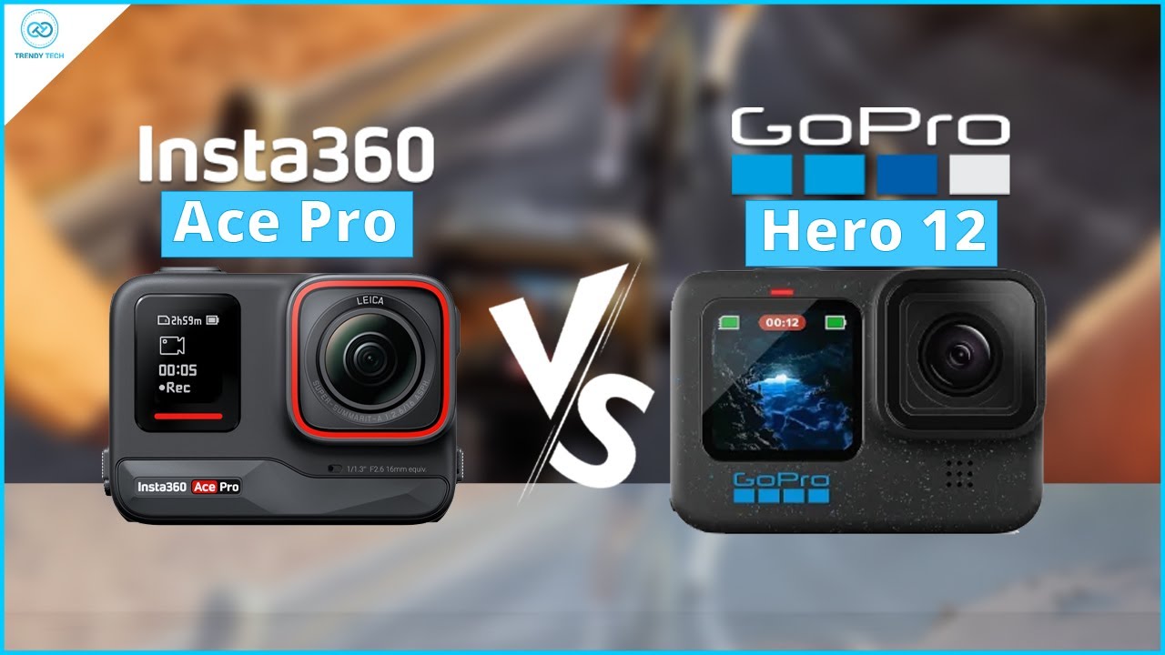 Insta360 Ace Pro vs GoPro Hero 12 Black: The two action cams compared