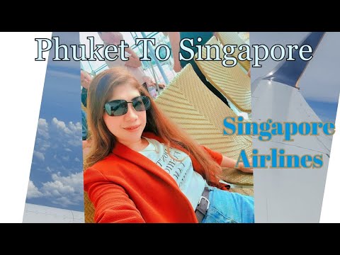 Flying Singapore Airlines Economy Class |Phuket to Singapore|JeanMisal
