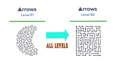 Arrows Puzzle Escape All Levels Walkthrough (Part 3) | No Commentary & No Music | Android Gameplay