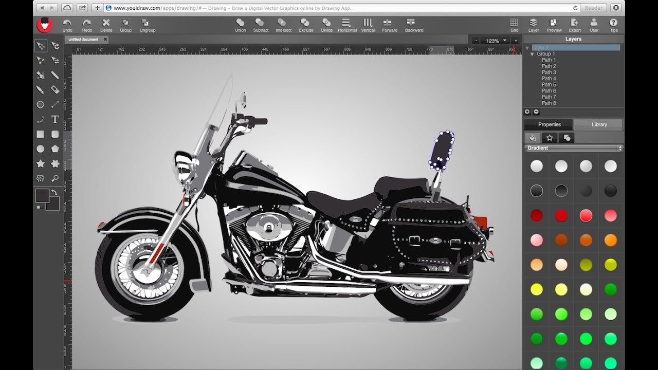 Online Vector Graphic Design - Drawing Online - YouiDraw ...