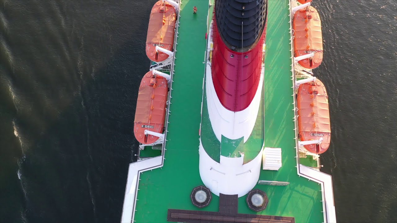 DJI Some drone flight around the Viking Line - Amorella