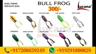 Lot2 Best frog fr snake head Daiwa Baitcating Reel,Lucana Baitcasting Rod,Fishing Rods, Fishing Reel