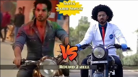 Sasta Kabir Singh 🤣 | Shahid Kapoor Vs nazim Ahmed | Round2hell | R2H