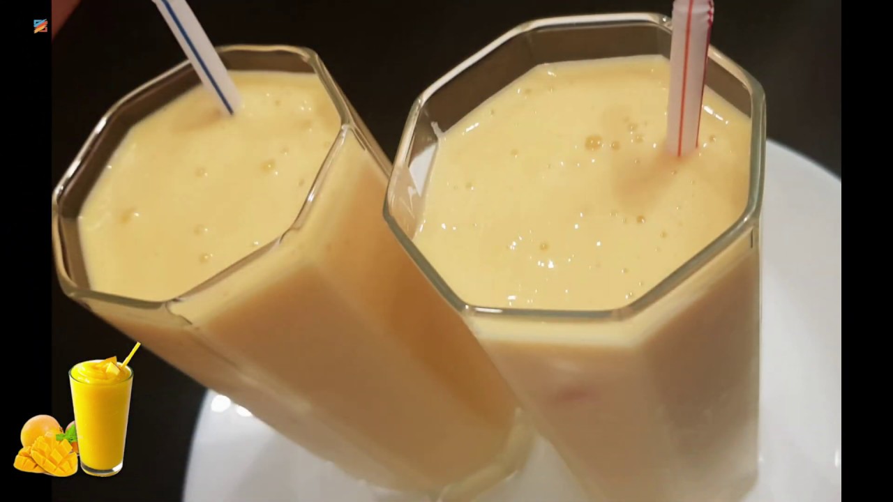 Mango Milkshake Recipe Summer Special Mango Shake At Home Tasty Mango Shake With Ice Cream Recipes Videos