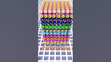 647 Balls Falling in Perfect Sync — Hypnotic Loop #Satisfying