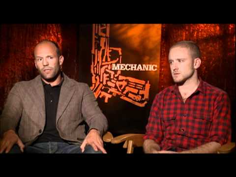 "The Mechanic" stars Jason Statham & Ben Foster talk shop with Shawn Edwards